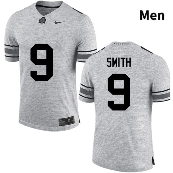 Men's Ohio State Buckeyes #9 Devin Smith Gray Game College Stitched Football Jersey 23BV048PL